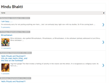 Tablet Screenshot of hindubhakti.blogspot.com