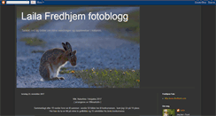 Desktop Screenshot of laila-fredhjems-foto.blogspot.com
