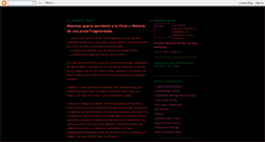 Desktop Screenshot of piesmojados.blogspot.com