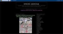 Desktop Screenshot of birdingamersham.blogspot.com