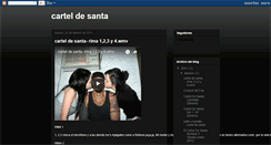 Desktop Screenshot of musica-de-cartel-de-santa.blogspot.com