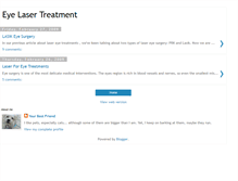 Tablet Screenshot of eyelasertreatments.blogspot.com