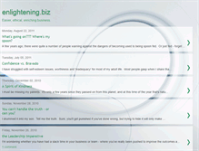 Tablet Screenshot of enlighteningbiz.blogspot.com