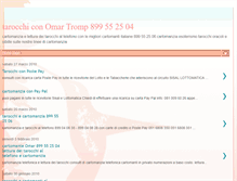 Tablet Screenshot of cartomante-antonio-tarocchi-lettura.blogspot.com