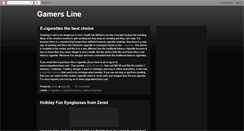 Desktop Screenshot of gamersline.blogspot.com