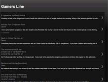 Tablet Screenshot of gamersline.blogspot.com