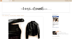 Desktop Screenshot of lostandfoundgoods.blogspot.com