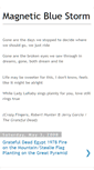Mobile Screenshot of magneticbluestorm.blogspot.com