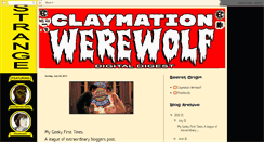 Desktop Screenshot of claymationwerewolf.blogspot.com