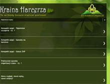 Tablet Screenshot of krainaharcerza.blogspot.com