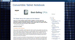 Desktop Screenshot of convertibletabletnotebookz.blogspot.com