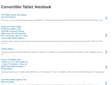 Tablet Screenshot of convertibletabletnotebookz.blogspot.com