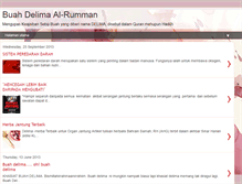 Tablet Screenshot of buahdelimapenawar.blogspot.com