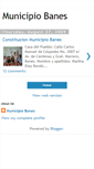 Mobile Screenshot of municipiodebanes.blogspot.com
