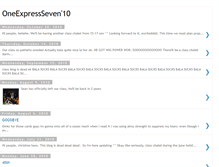 Tablet Screenshot of oneseven-step.blogspot.com