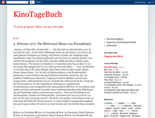 Tablet Screenshot of kinotagebuch.blogspot.com