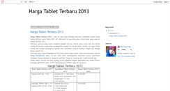Desktop Screenshot of hargatablettt.blogspot.com