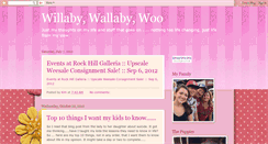 Desktop Screenshot of kimwillaby.blogspot.com