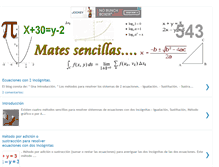 Tablet Screenshot of ecuacionesde2incognitas.blogspot.com