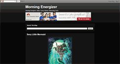 Desktop Screenshot of morningenergizer.blogspot.com