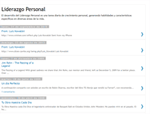 Tablet Screenshot of liderazgoycrecimiento.blogspot.com