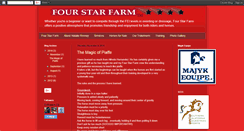 Desktop Screenshot of fourstarfarm.blogspot.com