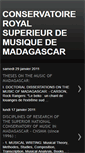 Mobile Screenshot of conservatoire-cnsmm-madagascar.blogspot.com