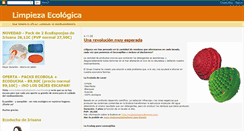 Desktop Screenshot of limpiezaecologica.blogspot.com