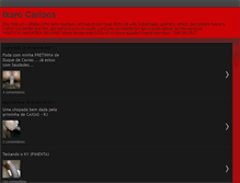 Tablet Screenshot of ikarocarioca.blogspot.com