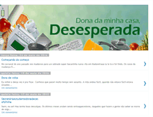 Tablet Screenshot of donadaminhacasadesesperada.blogspot.com