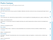 Tablet Screenshot of pedrocacique.blogspot.com