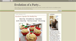 Desktop Screenshot of evolutionofaparty.blogspot.com