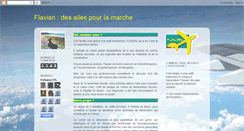 Desktop Screenshot of flaviandesailespourlamarche.blogspot.com