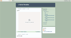 Desktop Screenshot of ldavesparadise.blogspot.com