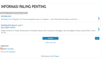 Tablet Screenshot of informasipalingpenting.blogspot.com