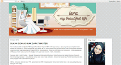 Desktop Screenshot of iera-mybeautifullife.blogspot.com