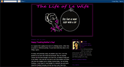 Desktop Screenshot of lewife.blogspot.com