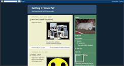 Desktop Screenshot of gettingitdownpat.blogspot.com