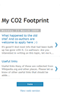 Mobile Screenshot of my-co2-footprint.blogspot.com