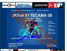 Tablet Screenshot of desafio-tecama-08.blogspot.com