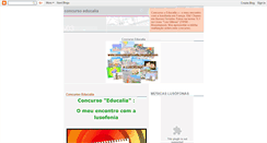 Desktop Screenshot of concurso-educalia.blogspot.com