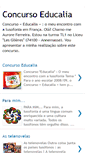 Mobile Screenshot of concurso-educalia.blogspot.com