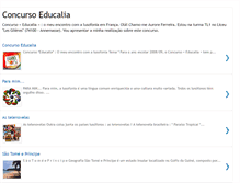 Tablet Screenshot of concurso-educalia.blogspot.com