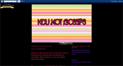 Desktop Screenshot of kduhotgossip.blogspot.com