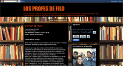 Desktop Screenshot of losprofesdefilo.blogspot.com