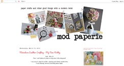 Desktop Screenshot of modpaperie.blogspot.com