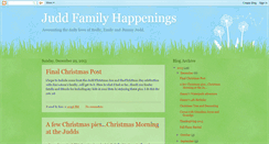 Desktop Screenshot of kealeyjuddfamily.blogspot.com