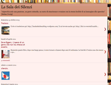 Tablet Screenshot of lasaladeisilenzi.blogspot.com