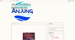 Desktop Screenshot of anjungmega.blogspot.com