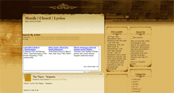 Desktop Screenshot of chordofmusic.blogspot.com